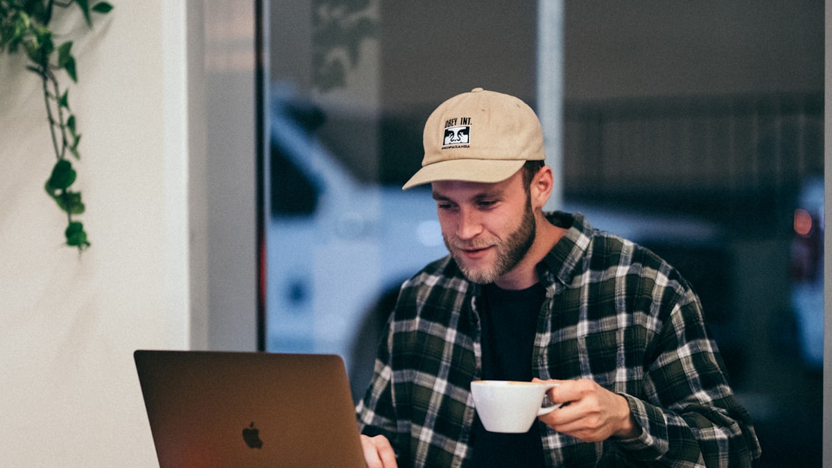 Restaurant owner reviewing overall business performance